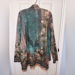 Floral Long Sleeve Kimono / Duster